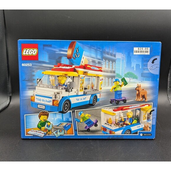 LEGO City 60253 Ice-Cream Truck Retired 200 Pcs New Sealed - Picture 2 of 6